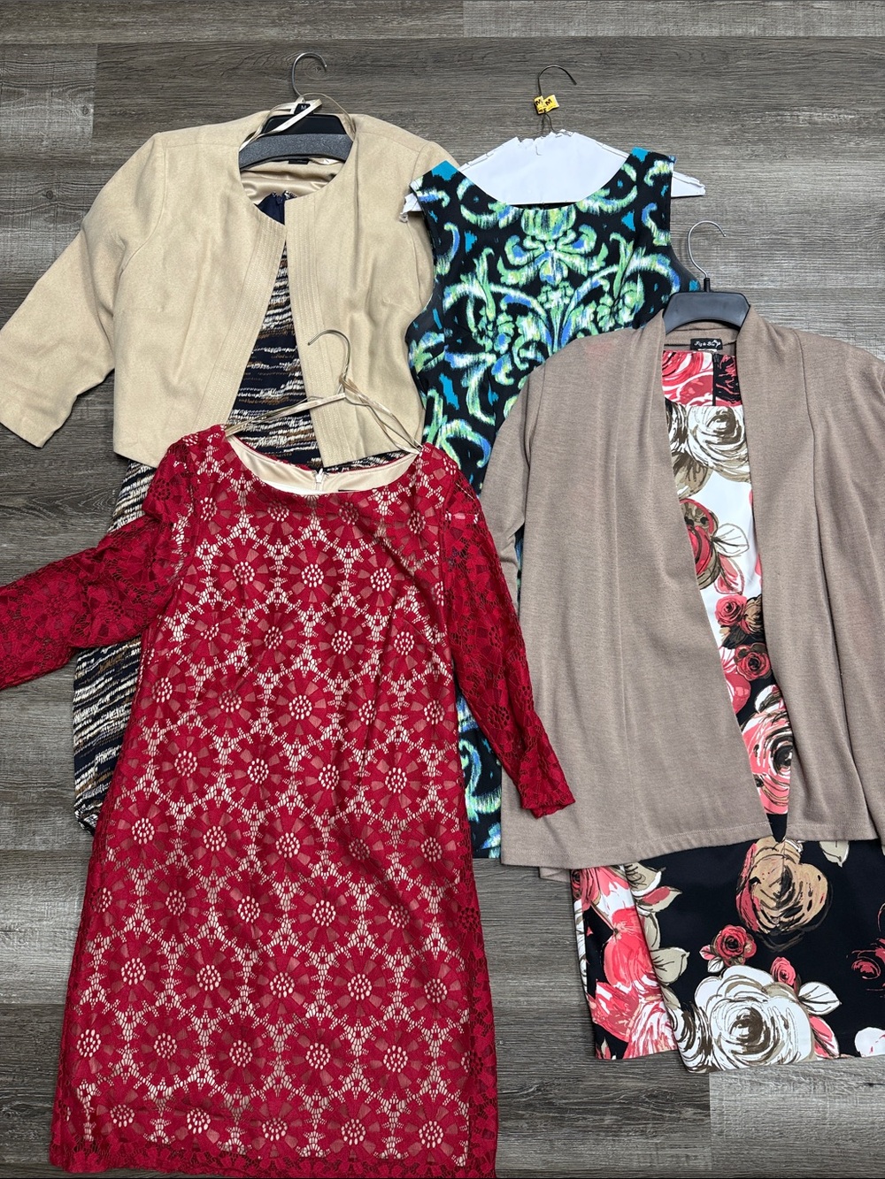Red Lace Dress | Floral and Patterned Dress Mix